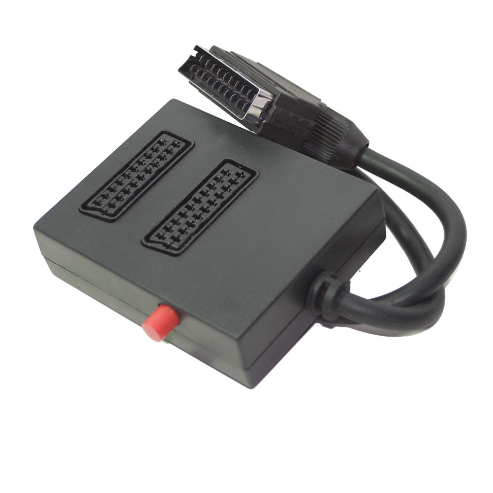  SCART 21p  - 2xSCART 21p     In/Out